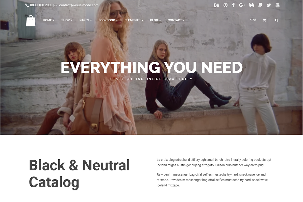 44 Premium WordPress Themes Bundle, a WordPress Template by Visualmodo (Photo 35 of 45)