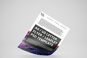 Minimal A4 / US Letter Flyer PSD, a Flyer Template by Kohl + Cole (Thumbnail 3 of 3)