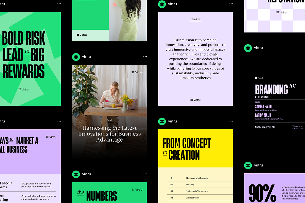 Virtru - Business Social Media Kit, a Social Media Template by Studio Provo (Photo 1 of 8)