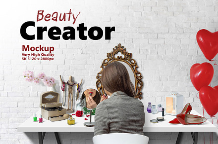 Beauty Creator 5K Mockup