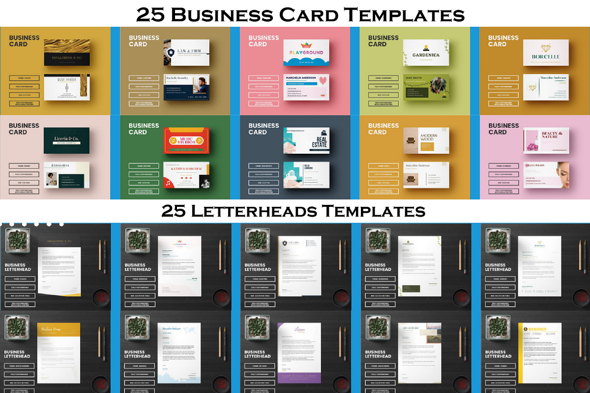 Social Media Canva Template Bundle preview 8