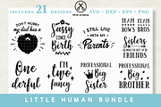 Kids SVG Bundle | MB17, an Illustration by Craft House SVG (Thumbnail 1 of 4)