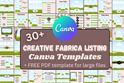 Creativefabrica Listing Canva Templa, a Marketing Template by Design Station (Thumbnail 1 of 5)