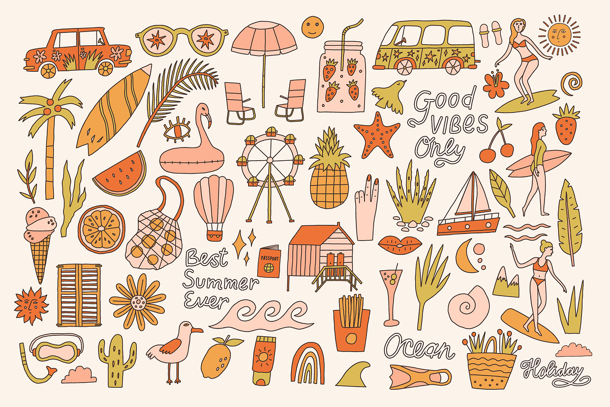 Beach Vibes, an Object Graphic by AnkaDrozd (Photo 2 of 16)