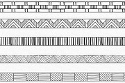 20 Geometric Pattern Brushes, a Brush Add-On by Solana (Thumbnail 4 of 5)