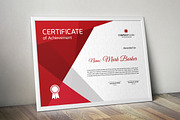 Certificate Word | PSD | AI, a Stationery Template by Curve Design (Thumbnail 1 of 4)