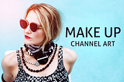 Makeup Channel Art, a Social Media Template by Jaisivakumar (Thumbnail 1 of 6)