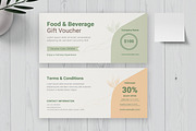 Food and Beverage Gift Voucher, a Card Template by MightyDesign (Thumbnail 2 of 6)