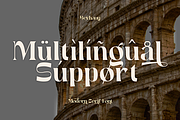 Bevhany Modern Serif Font, a Serif Font by Graphue (Thumbnail 2 of 9)