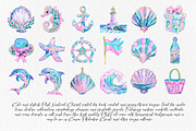 Pink Nautical Clipart, an Illustration by Libby Wishes (Thumbnail 3 of 3)