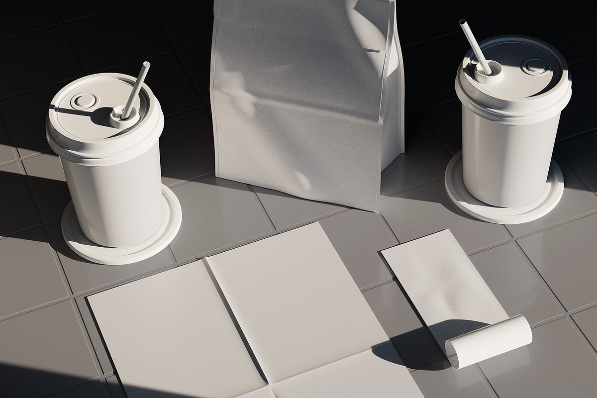 Cafe Branding Mockup, a Packaging Mockup by My Mockup (Photo 2 of 2)