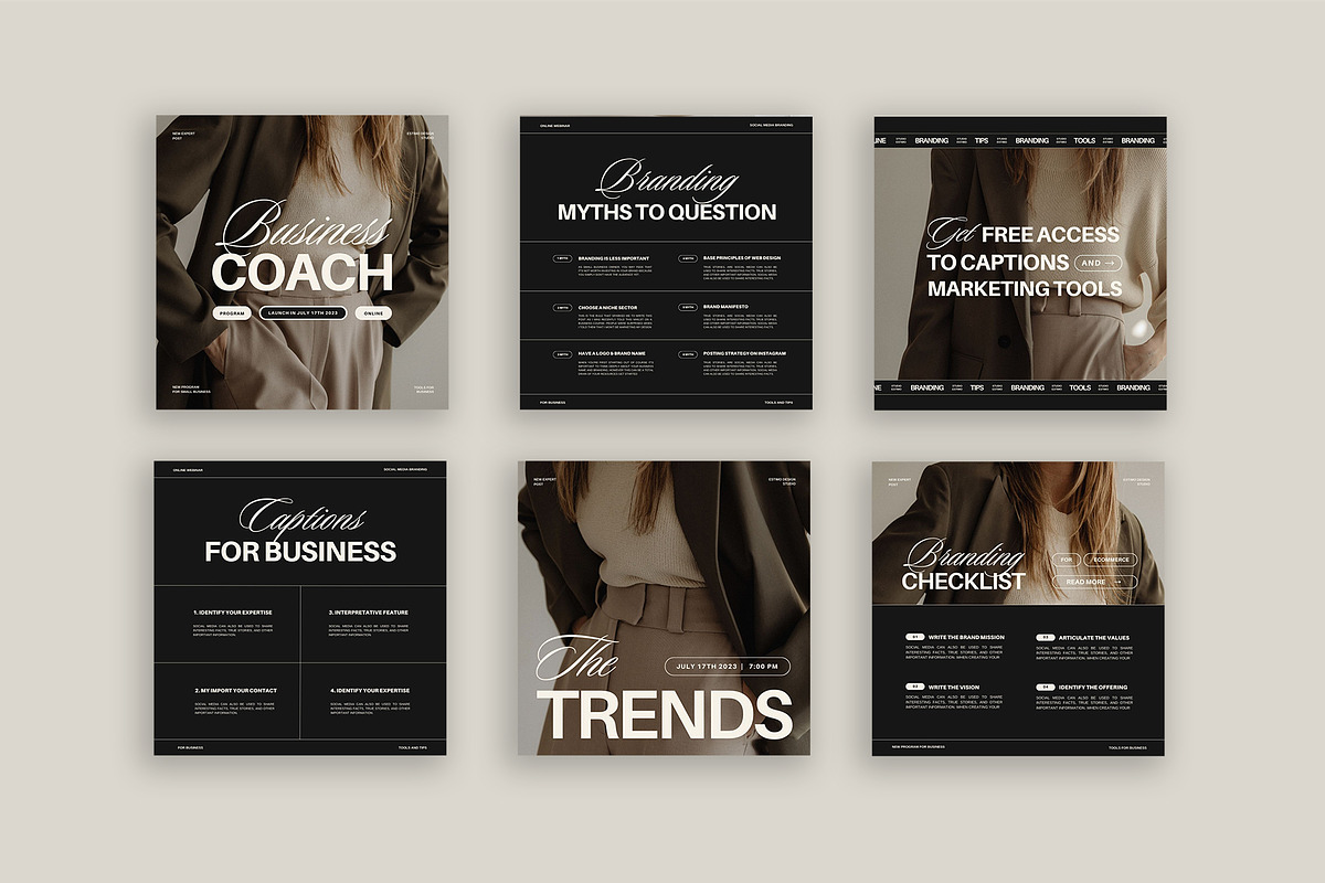 Big Coach Bundle Canva VI, a Marketing Template by Instprofi | Studio Estimo (Photo 12 of 33)