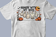 Hangin’ With My Boos Ghost PNG, a Graphic by olgasallom (Thumbnail 2 of 3)
