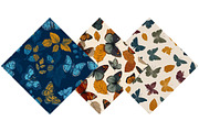 Fall Butterfly Seamless Patterns, an Illustration by DreamPrint404 (Thumbnail 4 of 5)