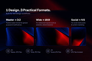Abstract Red Blue Grainy Backgrounds, a Background Graphic by Artbeaut (Thumbnail 5 of 12)