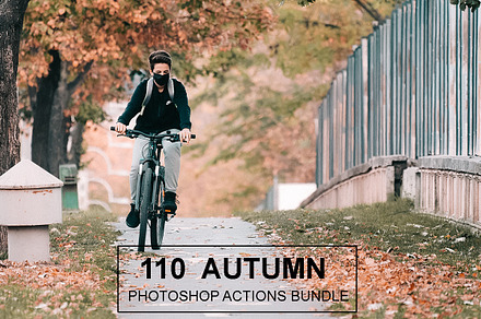 Autumn Photoshop Actions 110 Bundle
