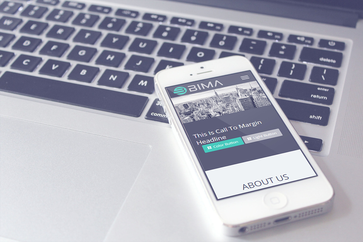 Bima Premium Wordpress Woo Commerce, a WordPress Template by Tetuko Themes (Photo 2 of 5)