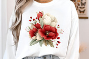 Whimsical spring flower clipart, an Illustration by SinaCreation (Thumbnail 8 of 11)