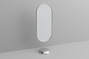 Oval Sign Stand Mockup 3D Model, an Object 3D Model by Dudukbersama (Thumbnail 1 of 2)