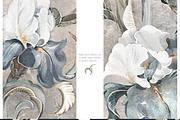 IRISES floral seamless patterns, a Pattern Graphic by Lisima (Thumbnail 9 of 14)