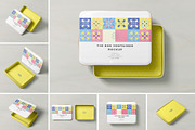 Tin Box Mockup, a Product Mockup by PixelVoyager (Thumbnail 1 of 9)