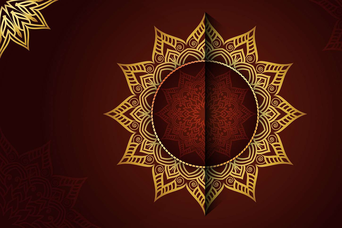 560+ Mandala Design Mega Collection, a Decorative Illustration by NJ Himel (Photo 187 of 289)