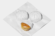 Fast Food Burger Paper Wrap Mockup, a Packaging Mockup by Bartama Graphic (Thumbnail 5 of 5)