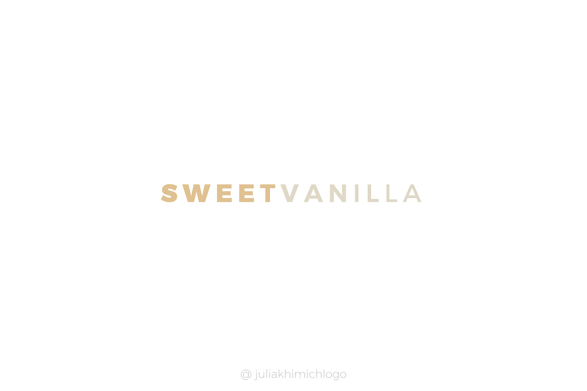 Logo Pack Volume 16. Text Based, a Branding & Logo Template by Mint Air Studio (Photo 14 of 21)