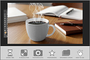 Enamel Mug Mockup, a Product Mockup by Bruno's Shop (Thumbnail 2 of 3)