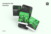 Instagram Mockup, an Advertising Mockup by Se٧enStudio (Thumbnail 1 of 3)