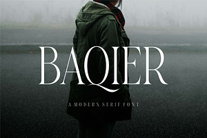 Baqier Modern Serif Font