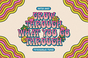 The Psychedelic Peace - Groovy Font, a Serif Font by Heinzel Std (Thumbnail 2 of 7)