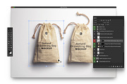 Drawstring Bags Mockup, a Mockup by Custom Scene (Thumbnail 7 of 11)