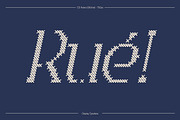 CS Asena Stitched, a Serif Font by Craft Supply Co. (Thumbnail 2 of 8)