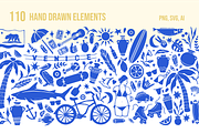 Mediterranean Sea Greek Summer Pack, an Illustration by Eldorado Design Co. (Thumbnail 2 of 4)