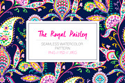 The Royal Paisley, a Pattern Graphic by TSTUDIO (Thumbnail 3 of 9)