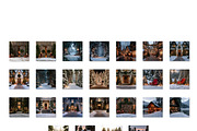 Outdoor Christmas Digital Backdrops, a Background Graphic by Walllow Creatives (Thumbnail 6 of 6)