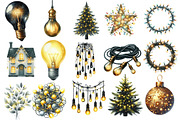 Christmas Light Clipart, an Illustration by Designworld (Thumbnail 3 of 5)