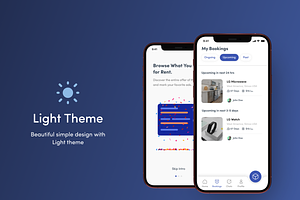 Relysia-Rent Anything IOS App UI KIT