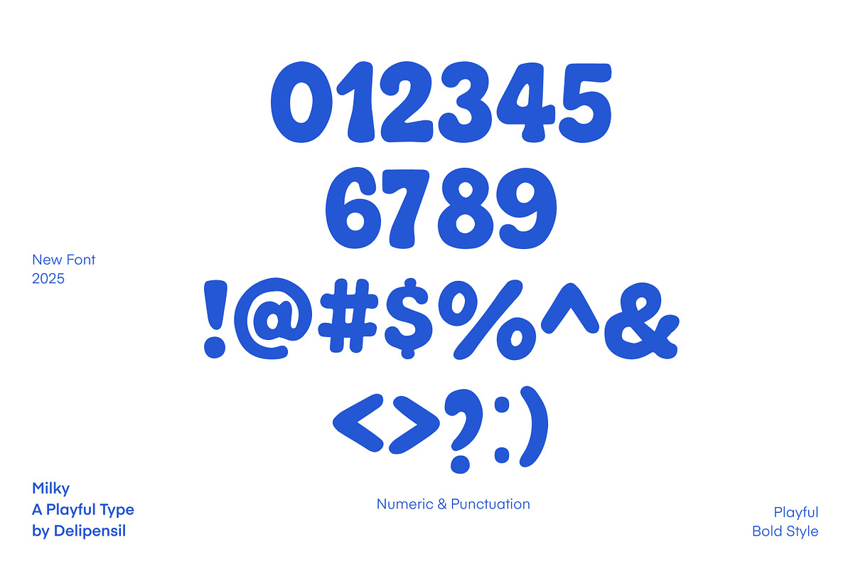Milky - A Playful Type, a Serif Font by delipensil (Photo 6 of 7)