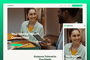 Mentra Health Coach Framer Template, a Landing Page Template by Flow Samurai Templates (Thumbnail 1 of 4)