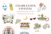 Watercolor charleston wedding venue, an Object Graphic by Grace Noboa Illustrations (Thumbnail 5 of 8)