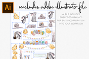 Easter Characters | Sweet Spring, a Seasonal Illustration by Wooly Pronto (Thumbnail 5 of 6)