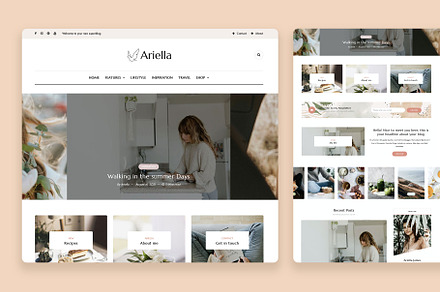 Ariella - Personal WordPress Blog