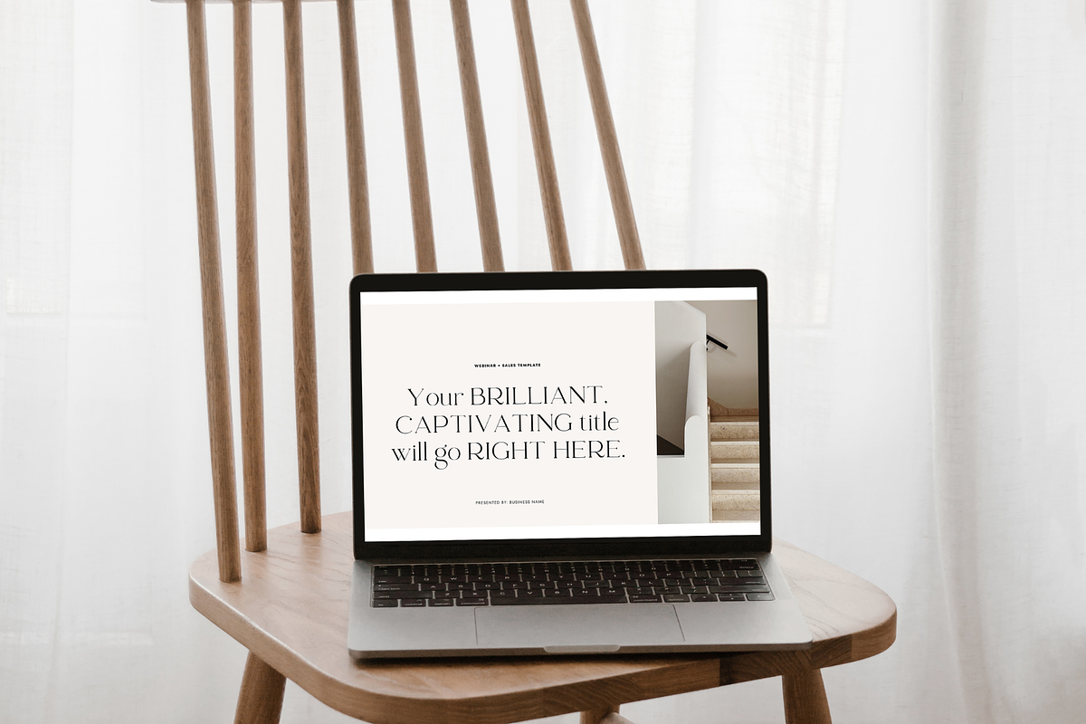 Webinar Canva Template | Slides Deck, a Presentation Template by Tiny Pine Creative (Photo 8 of 10)