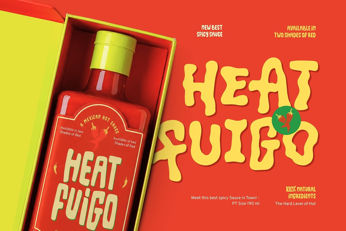 Heat Fuigo HandDrawn Duo Font, a Handwritten Font by maghrib (Photo 5 of 10)