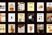BREW | Cafe Social Media Kit (I), a Social Media Template by Prapti Design (Thumbnail 10 of 10)