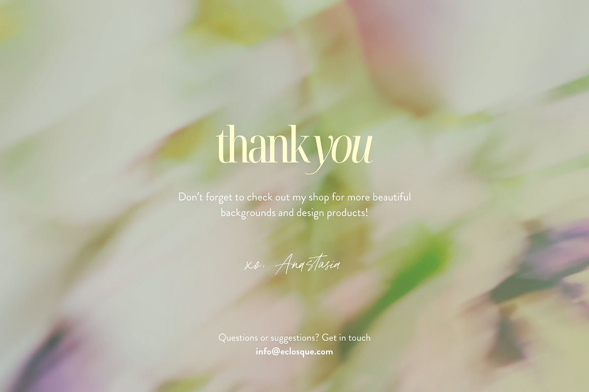 Soft Floral Spring Blur Backgrounds, a Background Graphic by eclosque (Photo 47 of 48)