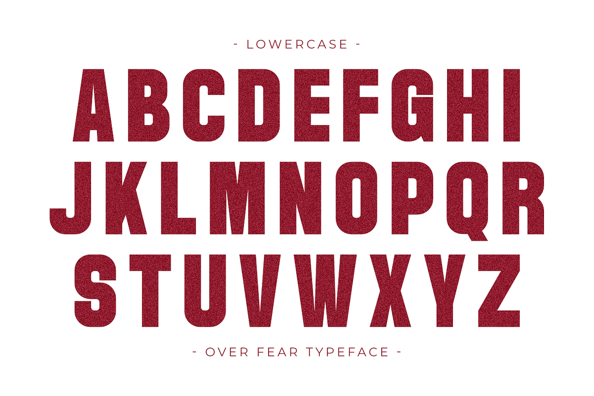 Over Fear - Condensed Sans Serif, a Sans Serif Font by Pian45 Studio (Photo 5 of 6)