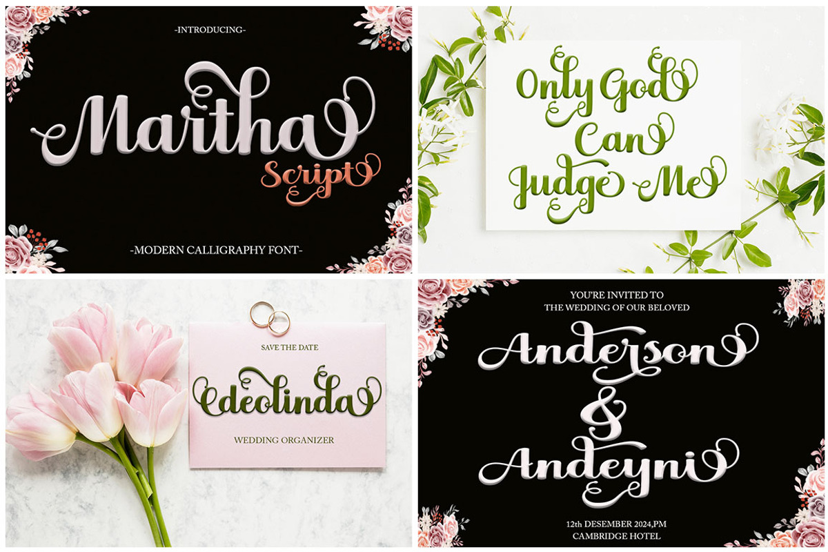 The Modern Calligraphy Font Bundle, a Script Font by Has_rizal (Photo 23 of 28)